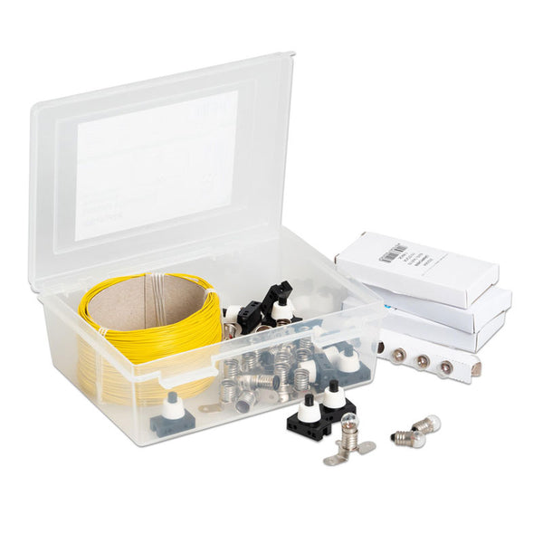kit para montagem de circuitos simples
