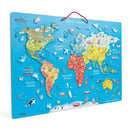 Mapa mundo magnético - Sílaba