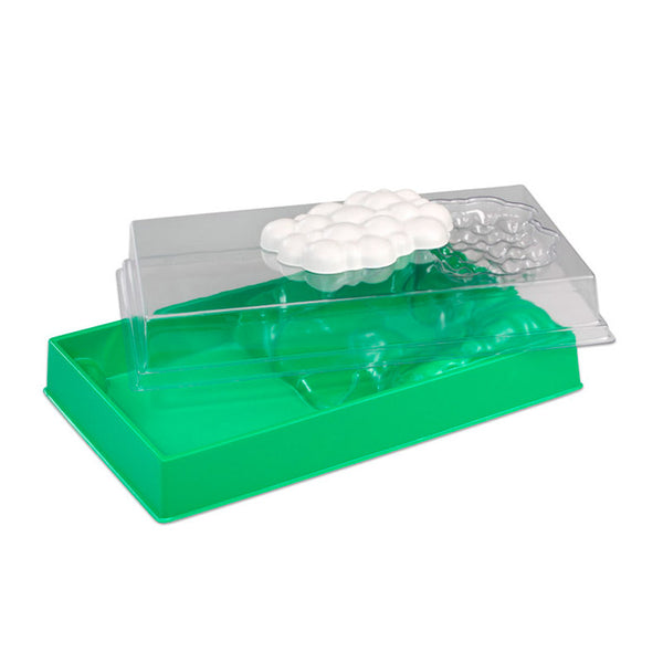 Maquete do ciclo da água