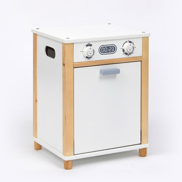 Máquina de lavar loiça miniatura em madeira cor branca
