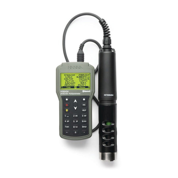 Medidor portátil multiparâmetro para pH/ORP/EC/OPDO® com Bluetooth
