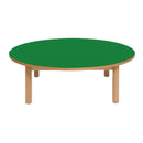 mesa circular verde