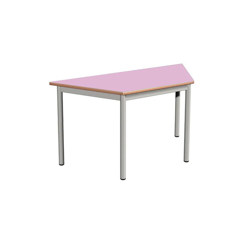 mesa cor de rosa