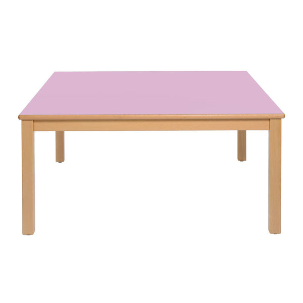 mesa de grupo rosa