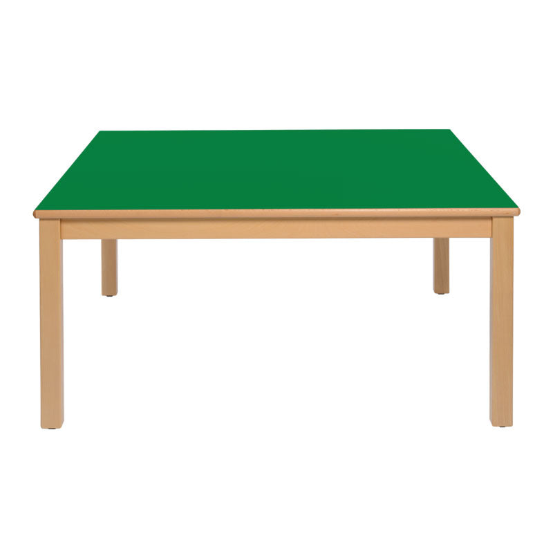 mesa de grupo verde