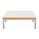 mesa de grupo branca