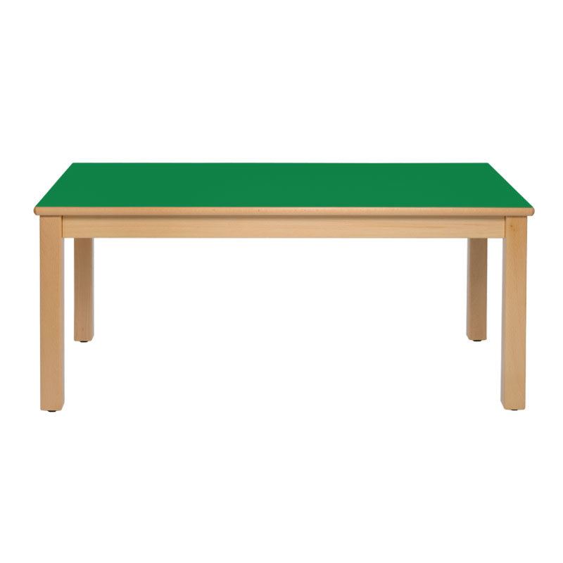 mesa dupla verde