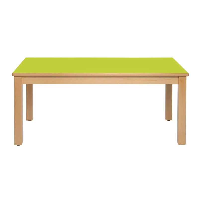 mesa dupla verde clara