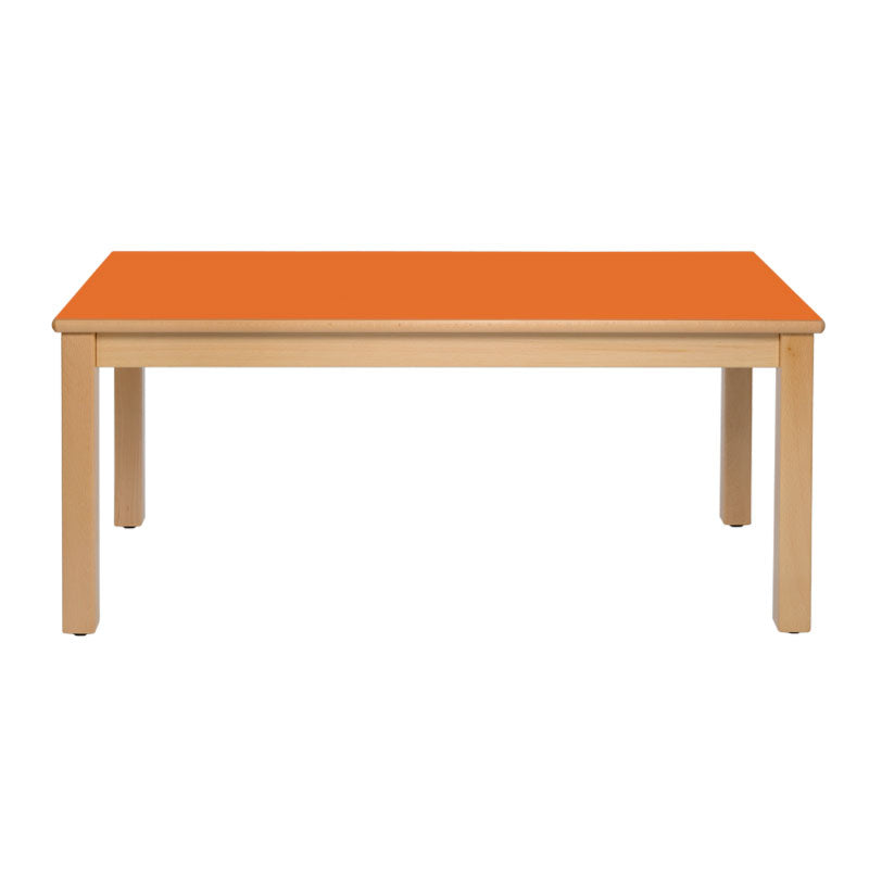 mesa dupla laranja