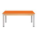 Mesa dupla com pernas metálicas NE