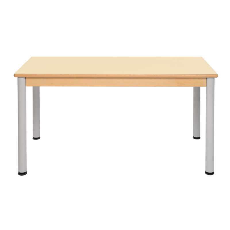 Mesa dupla com pernas metálicas NE - Sílaba