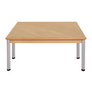Mesa de grupo com pernas metálicas NE