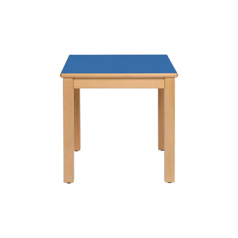mesa individual azul
