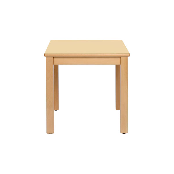 Mesa individual com pernas em madeira NE