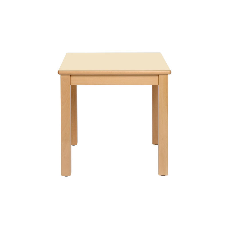 Mesa individual con patas de madera NE