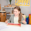 Metallophone with 13+3 bars and 2 sticks (40cm)