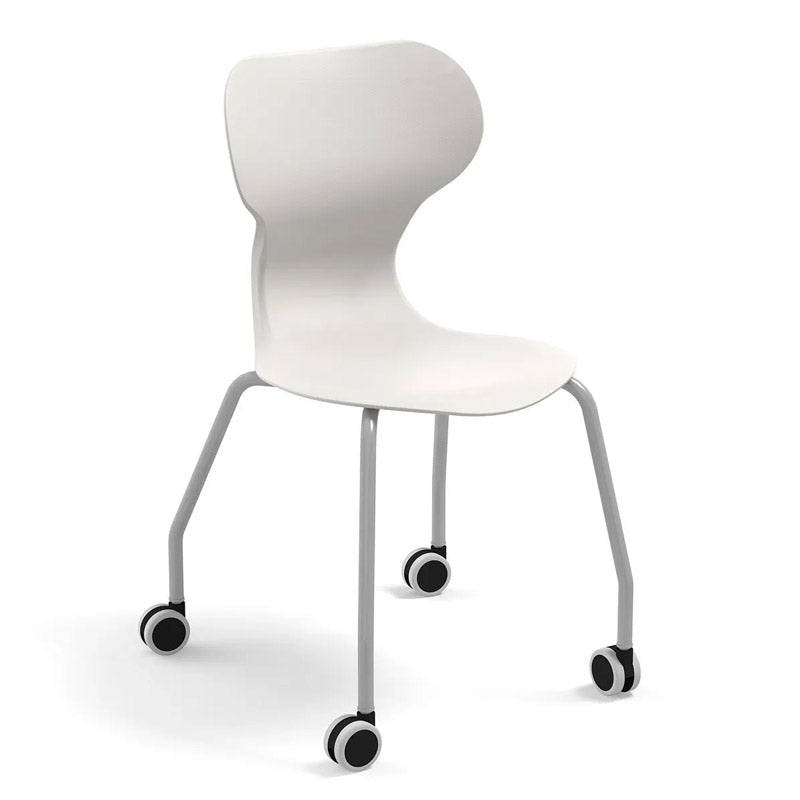Mia Castors student chair with wheels