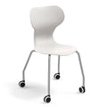 Mia Castors student chair with wheels