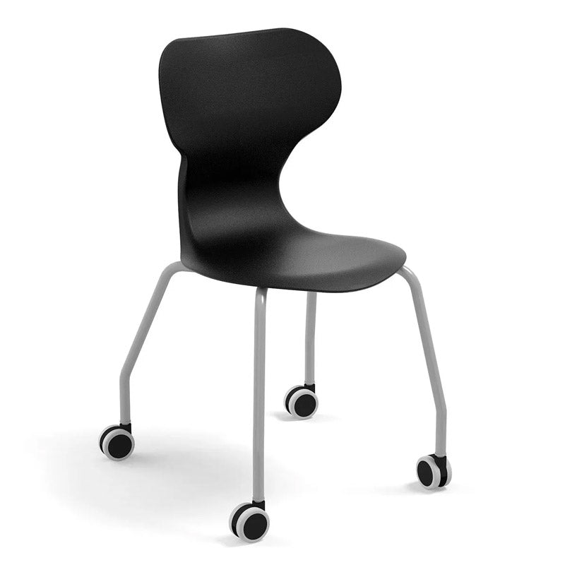 Mia Castors student chair with wheels