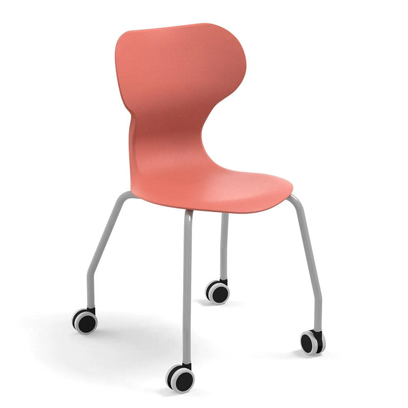 Mia Castors student chair with wheels