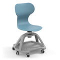 Mia Store round chair with backpack support