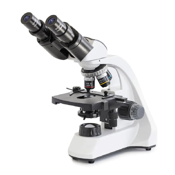 Microscópio binocular 4x / 10x / 40x / 100x