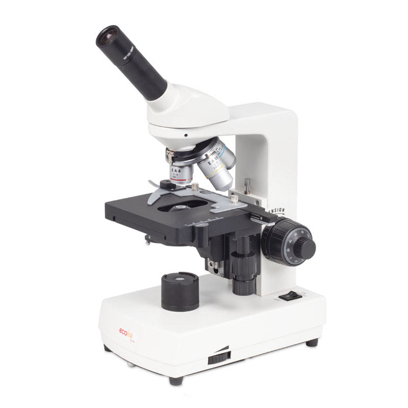 Microscópio Monocular Motic EcoLine C-10 Monocular LED - Sílaba
