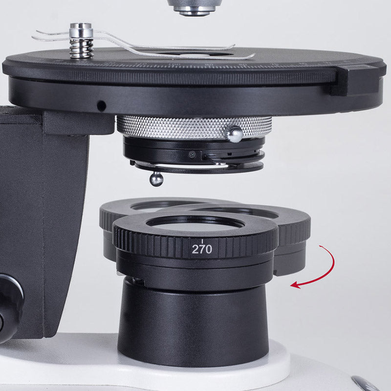 Microscópio Petrográfico Monocular  Motic PM-1805 - Sílaba