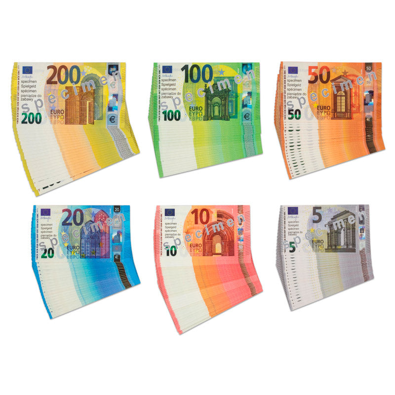 Conjunto de 65 notas e 110 moedas com organizador - Sílaba