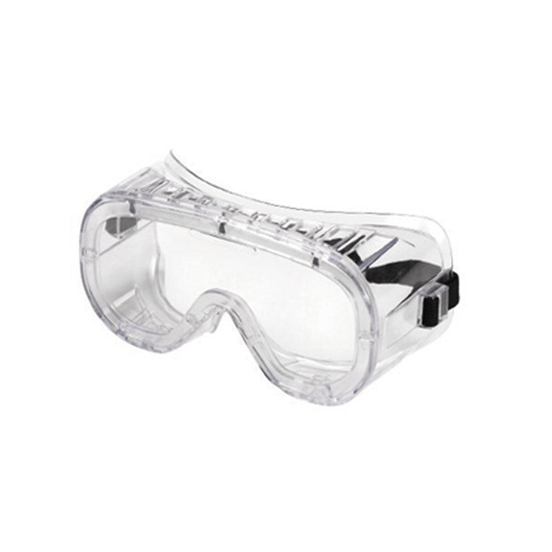 Gafas de seguridad con correa elástica ajustable.