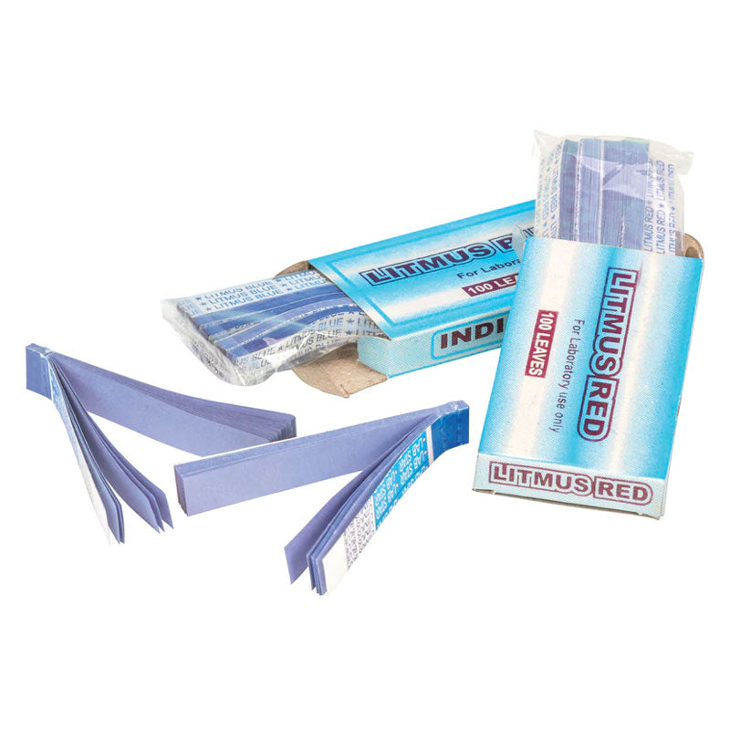 Papel tornasol azul (caja de 100 tiras)