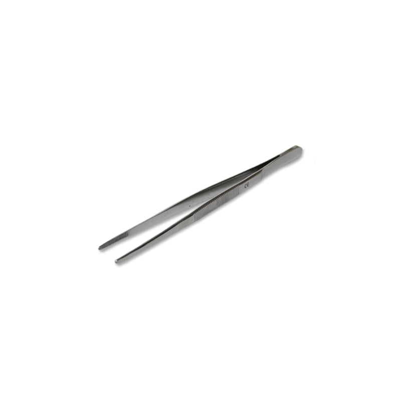 Pinça de dissecção pontas rombas, 140 mm