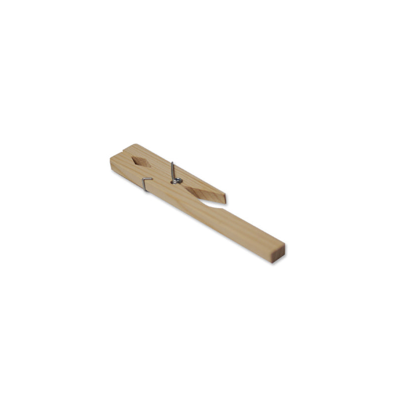 Abrazadera de madera para tubos de ensayo