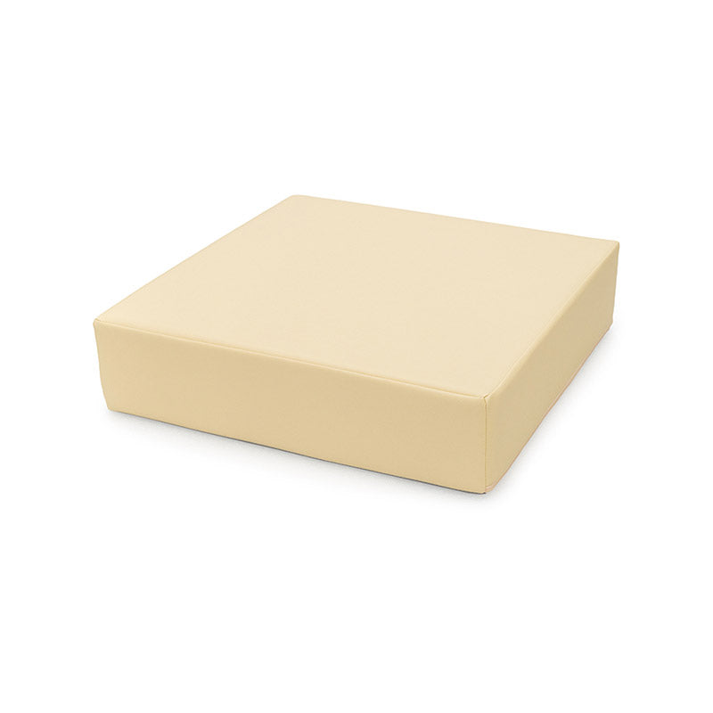 Cuadrado beige bajo