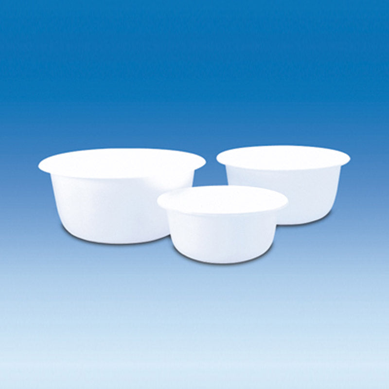 White PP round container