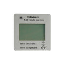 Rede de difracção c/ 140 linhas/mm