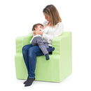 Sofá de aleitamento individual com braços