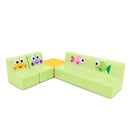 Conjunto de sofás con diseño de peces