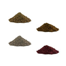 Coleção de 10 amostras de solos arenosos, argilosos e calcários