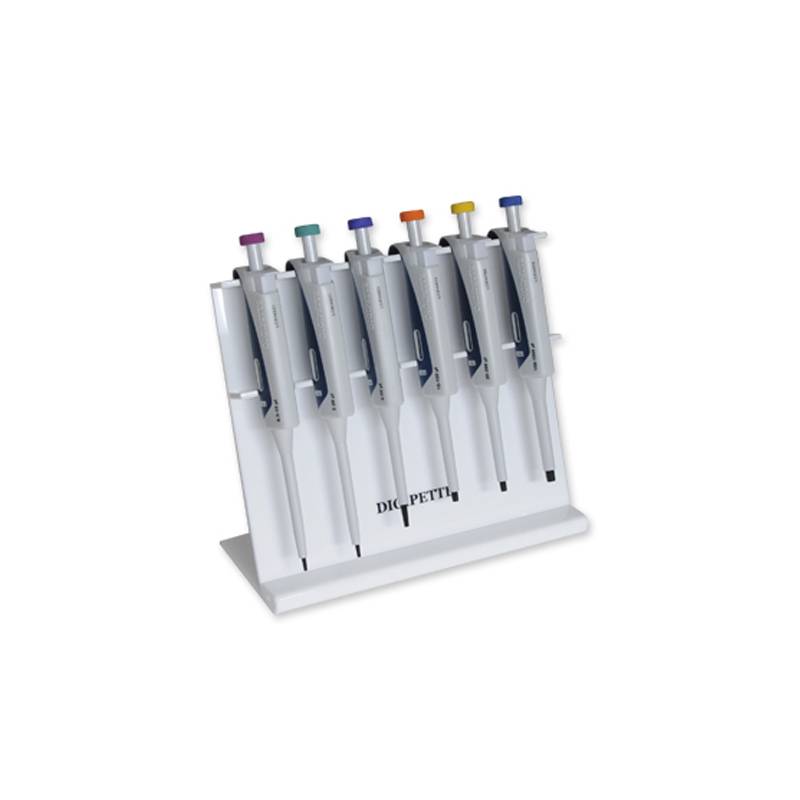 Suporte para 6 micropipetas Digipette