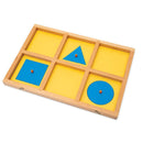 Tabuleiro de demonstração de figuras geométricas planas