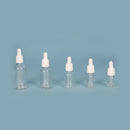 Tampa roscada DIN18, tetina e tubo de vidro