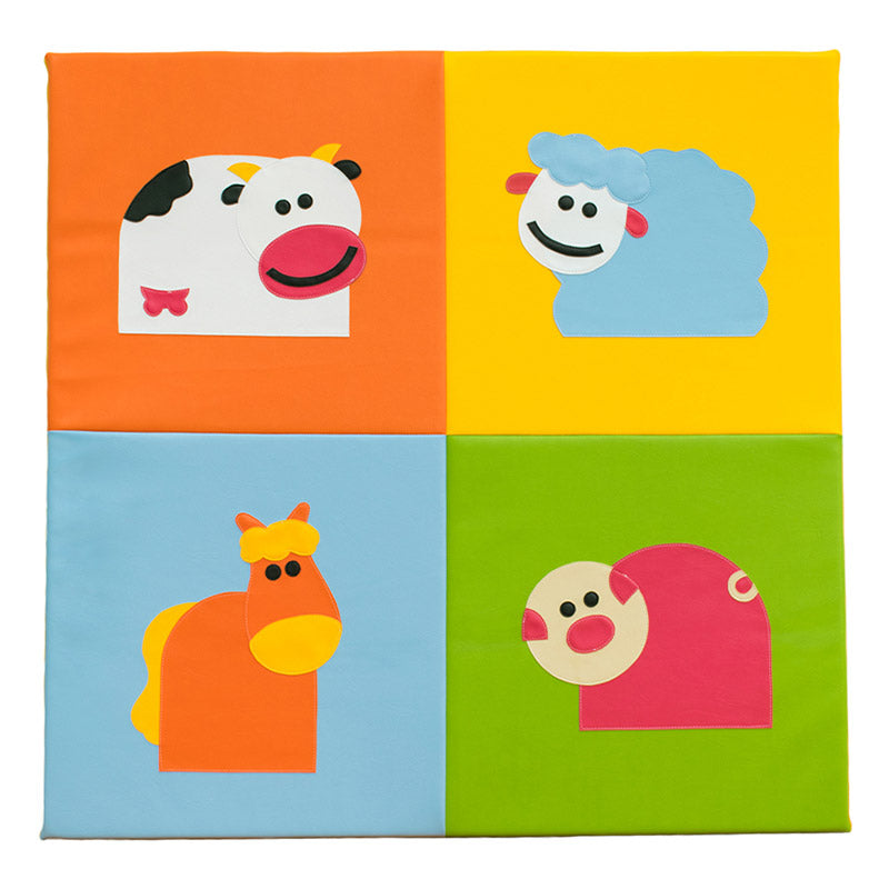 Alfombra de animales de granja