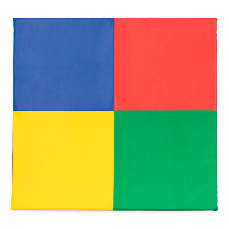 Alfombra en 4 colores vibrantes