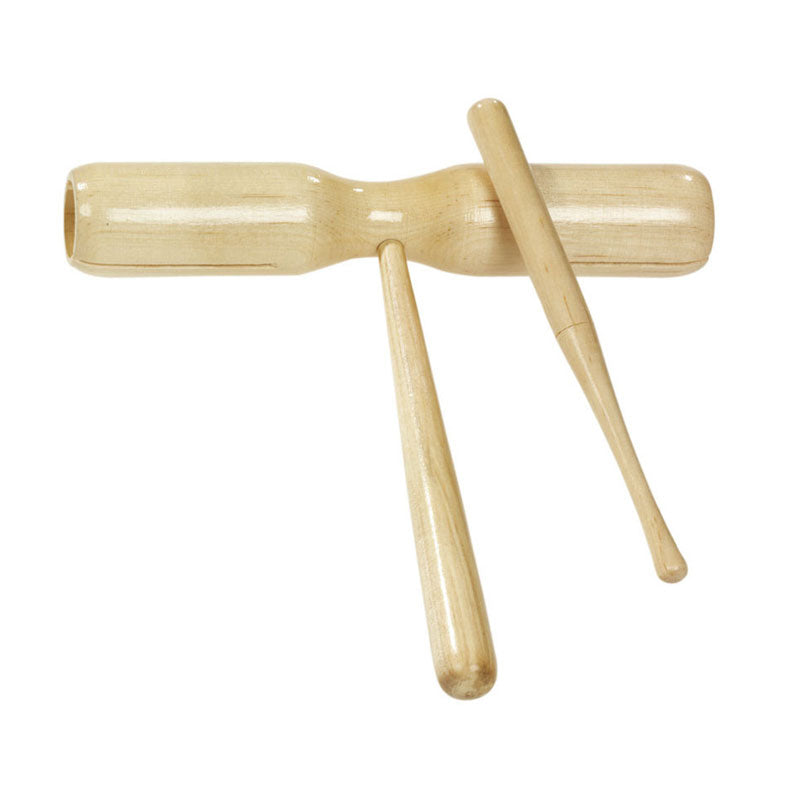 Bloque de madera de dos tonos