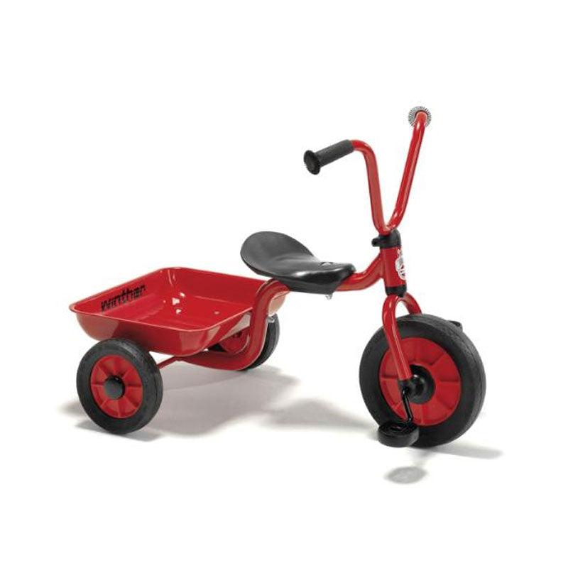 Triciclo Mini Viking com cesto e pedais (2 - 4 anos)