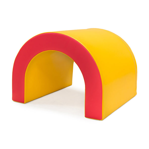 Túnel amarelo/vermelho