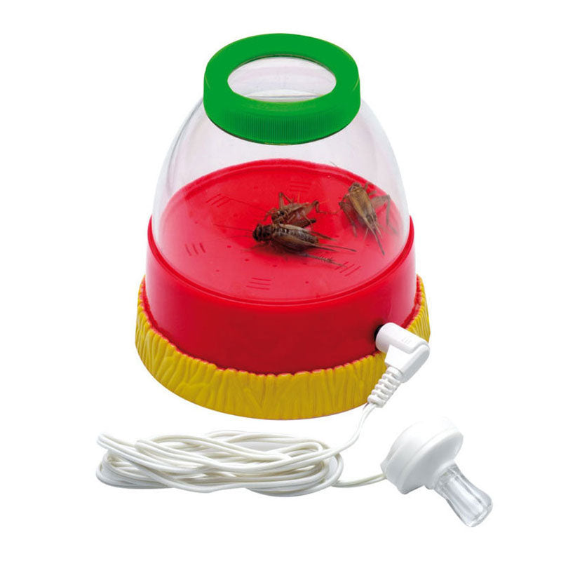 Visor de insectos con aumento de 2x y auriculares
